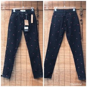 reformation heart jeans
